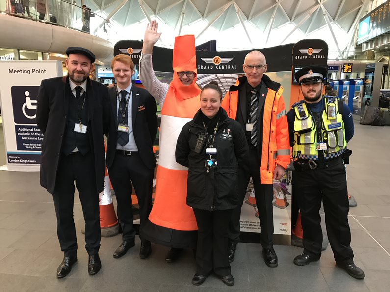 Cones at King's Cross