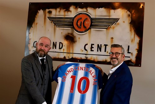 Huddersfield town partnership Grand Central