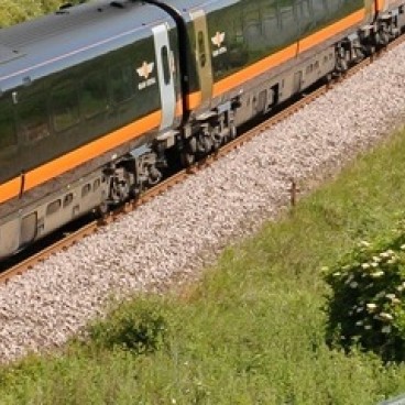 grand central train on seaham coast